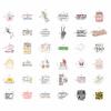 100Pcs Physical Therapy Stickers and Decals for Water Bottle, Laptop - Physical Therapist Gifts & Party Decorations - Medical, Occupational Therapy Stickers- Gift for Women & Men view 3