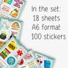100Pcs Diabetes Stickers for Water Bottle - Diabetic Stickers and Decals - Diabetes Gifts for Diabetics - Gift for Women & Men view 2
