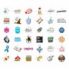 100Pcs Diabetes Stickers for Water Bottle - Diabetic Stickers and Decals - Diabetes Gifts for Diabetics - Gift for Women & Men view 3