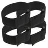 DOITOOL 4pcs Elastic Cinch Straps Hook and Arm Straps for Phone Pouch Multipurpose for Organizing Cables Ropes and Outdoor Gear