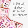 100Pcs Burn Book Stickers for Laptop, Waterbottle - Burn Book Party Decorations & Favors - Gift for Women & Men view 2