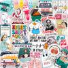 100Pcs Funny Healthcare Stickers and Decals for Water Bottle, Laptop - Funny Healthcare Gifts, Party Supplies & Dacorations - Medical, Nurse, Doctor Stickers Waterproof - Gift for Women & Men view 1