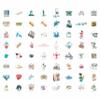 100Pcs Funny Healthcare Stickers and Decals for Water Bottle, Laptop - Funny Healthcare Gifts, Party Supplies & Dacorations - Medical, Nurse, Doctor Stickers Waterproof - Gift for Women & Men view 4