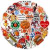 100Pcs Basketball Stickers for Water Bottle, Laptop - Basketball, Party Supplies & Decorations, Gifts for Men & Women view 1