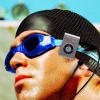 Water Proof MP3 Player, Swimming Music Player IPX8 Guard with Headphone, Portable Underwater MP3 Player 8GB Storage with Back Clip, for Swimming, Diving, Running view 4