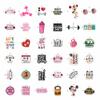 100Pcs Fitness Stickers, Weightlifting Training Gym Stickers for Water Bottle, Laptop - Workout Gifts, Weight Lifting Party Supplies view 3