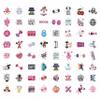 100Pcs Fitness Stickers, Weightlifting Training Gym Stickers for Water Bottle, Laptop - Workout Gifts, Weight Lifting Party Supplies view 4