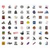 100Pcs DJ Stickers and Decals for Laptop, Water Bottle - DJ Gifts & Party Supplies - Rave, Music Stickers - Gift for Women & Men view 4