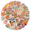 100Pcs Cute Capybara Stickers Waterproof, Vinyl, Small -Capybara Party Supplies & Decorations - Gift for Women & Men view 1
