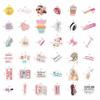 100Pcs Esthetician Stickers for Laptop, Skincare Stickers - Esthetician Party Supplies, Gifts - Gift for Women & Men view 3