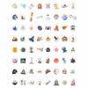 100Pcs Meditation Stickers for Water Bottle and Laptop - Gift for Meditation Lovers - Zen, Chakra Stickers - Gift for Women & Men view 4