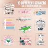 10pcs Occupational Therapy Sticker Sheet, Cute Vinyl Decals for OT Students, Therapists, Clinic Teams, Waterproof, UV-Resistant, for Laptop, Water Bottle, Clipboard, Notebook, Phone Case (Design 5) view 2