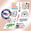 10pcs Occupational Therapy Sticker Sheet, Cute Vinyl Decals for OT Students, Therapists, Clinic Teams, Waterproof, UV-Resistant, for Laptop, Water Bottle, Clipboard, Notebook, Phone Case (Design 5) view 3