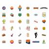 100Pcs Arizona Stickers Small for Water Bottle, Laptops, for Luggage - Arizona Gifts and Souvenirs, Party Supplies - Gift for Women & Men view 3