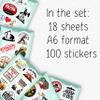 100Pcs Oilfield Stickers for Hardhats, Water Bottle - Oilfield Gifts for Oil Field Worker - Oil Field Party Decorations - Gift for Women & Men view 2