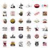 100Pcs Oilfield Stickers for Hardhats, Water Bottle - Oilfield Gifts for Oil Field Worker - Oil Field Party Decorations - Gift for Women & Men view 3