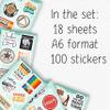 100Pcs Sobriety Stickers Bulk for Water Bottle, Laptop - Recovery Stickers and Decals, Sobriety Gifts for Man, Sober Decals & Party Supplies - Gift for Women & Men view 2