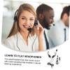 BRIGHTFUFU Wired Headphones USB Multi-Functional Computer Mobile Earbuds Comfortable Pu Design for Gaming Work Study view 3