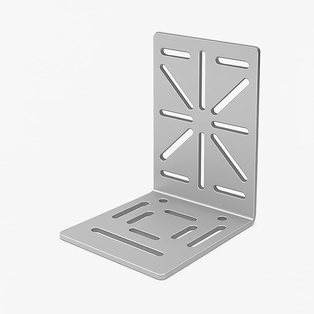 304 Stainless Steel CCTV Surveillance Camera Mount Bracket Heavy Duty Wall & Ceiling Base for Outdoor or Indoor Security Systems (MON001)
