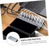 TEHAUX 1Pc Port Hub with Charging Port Extension Tool for Multiple Devices Practical Splitter with Individual Hub for Laptops and More view 3