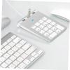 ARTIBETTER 18-Key Numeric Keypad Laptop Desktop Pc Keyboard Number Pad Zinc Alloy Numeric Keypad Hub view 3