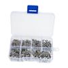 Garneck 600pcs Crimp Terminals Assortment Kit Non-Insulated Wire End for Electric Cable Connections Versatile Wire Terminals for Organizing view 1