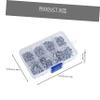 Garneck 600pcs Crimp Terminals Assortment Kit Non-Insulated Wire End for Electric Cable Connections Versatile Wire Terminals for Organizing view 2