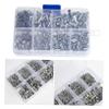 Garneck 600pcs Crimp Terminals Assortment Kit Non-Insulated Wire End for Electric Cable Connections Versatile Wire Terminals for Organizing view 4