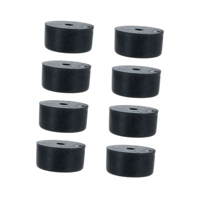 NUOBESTY Rubber Footpad Speakers 8pcs Isolation Cone Base Foot Cone Base Sound Mats for Subwoofer