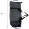 Tripods Monopods Carrying Case Bag Adjustable Drawstring Toting Bag Handbag for Mic Tripod Stand Light Yoga Mat, Black, 28*120CM, Adjustable view 2