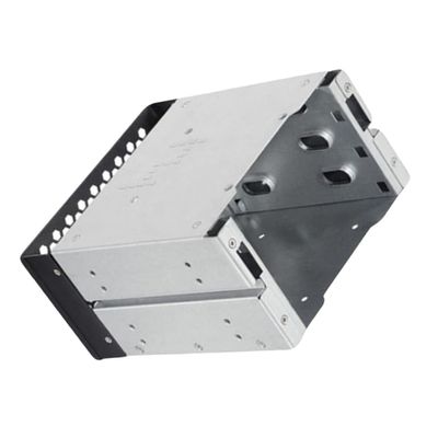 Happyyami 3-Bay Hard Drive Rack Ssd Mount Bracket Aluminum Alloy Easy Install Fit Optical Drive Bay