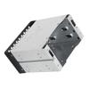 Happyyami 3-Bay Hard Drive Rack Ssd Mount Bracket Aluminum Alloy Easy Install Fit Optical Drive Bay