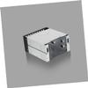 Happyyami 3-Bay Hard Drive Rack Ssd Mount Bracket Aluminum Alloy Easy Install Fit Optical Drive Bay view 3