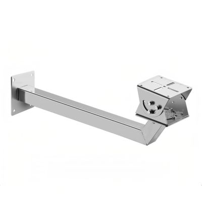 304 Stainless Steel CCTV Surveillance Camera Mount Bracket  Heavy Duty Wall & Ceiling Base for Outdoor or Indoor Security Systems (MON012)