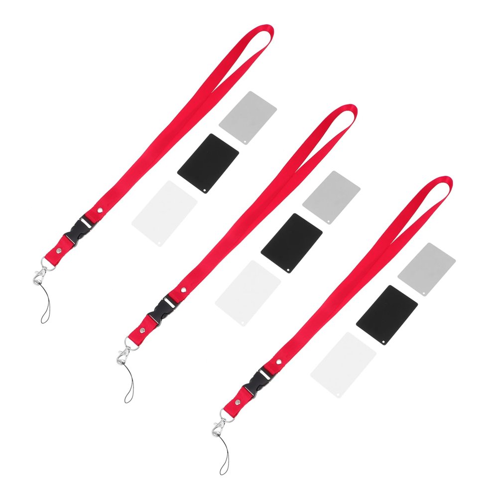 Happyyami 9pieces Camera Shoulder Strap Balance Card Id Lanyard for DSLR Video Film Photography