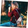 Angoily 3pcs Neoprene Camera Lens Case Set Elastic Lens Pouch Drawstring for Outdoor Use Sturdy Protector Bags for DSLR Cameras view 3