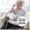 ARTIBETTER 10pcs Slender Telephone Line Landline Cable Connectors Phone Extension Wire Phone Landline for Office and Home view 3