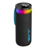 JLab Go Party Portable Bluetooth Speaker, Midnight Black, 10 Watts of Power, 16+ Hours of Playtime, IP56 Waterproofing, Customizable RGB LED Lighting, Lab Sync Up to 100 Speakers, Custom Sound in-App view 1