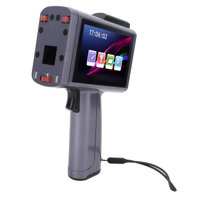 Handheld Inkjet Printer, HD Touch Screen, Powerful Performance, Multi Functional Portable Handheld Printer for Date Time Batch Number with Versatile Usage (US Plug (100-240V))