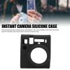 Instant Camera Silicone Case Instant Camera Protective Cover Soft Housing Body Skin for Outdoor (Black) view 2