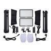 amaran Pano 60c 60W Output RGBWW Full Color Panel 2-Light Kit with 12 Lighting Effects and Quick Operation Mode (Charcoal) view 1