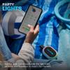 JLab Pop Party Portable Bluetooth Speaker, Black, 8+ Hours of Playtime, IP55 Waterproofing, Detachable Loop Handle, Customizable RGB LED Lighting, Lab Sync Up to 100 Speakers, Custom Sound in-App view 3