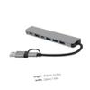 LALAFINA USB Hub Splitter Adapter for Laptop Type Expander Dual- Design for Fast Data Transfer and Versatile Compatibility view 2