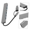 LALAFINA USB Hub Splitter Adapter for Laptop Type Expander Dual- Design for Fast Data Transfer and Versatile Compatibility view 4
