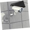 balacoo Outdoor Camera Rain Cover Plastic Weatherproof Sun Shield Easy Install view 4