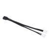 BOXUWFO HONGP Motherboard Standard 4-Pin PWM Fan to 4-Pin GPU Graphics Cards Fan Adapter Cable(12cm) view 2