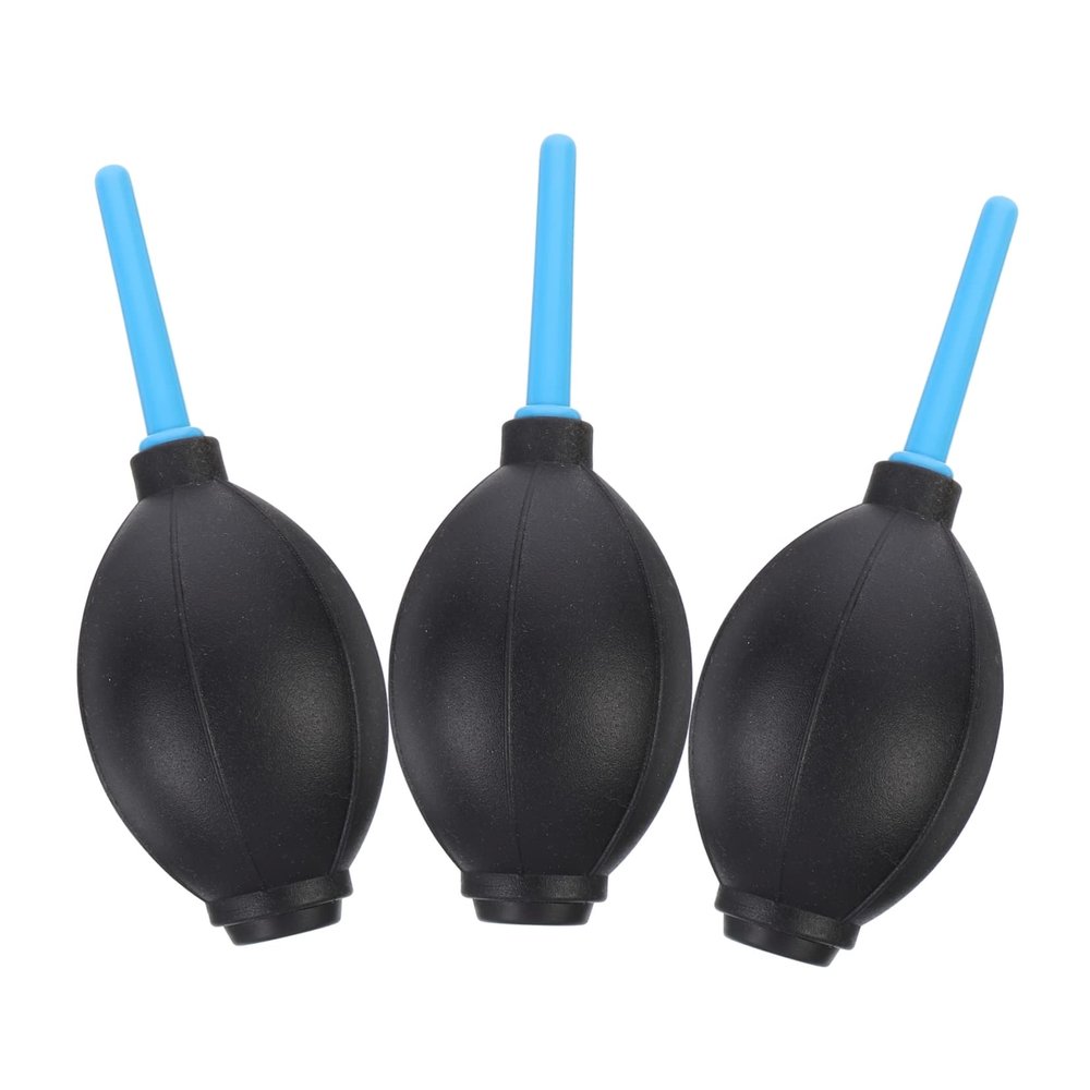TEHAUX 3pcs Air Duster for Camera Lens and Keyboard Cleaning Ergonomic Design Fine Workmanship One-Way Valve for Sensors and Electronics Maintenance