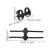 GALPADA Nylon Plastic Water Bottle Cage for Bikes Bike Bottle Strap Simple Speaker Mount view 2