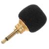 Abaodam Mini Condenser Phone Microphone Compact Recording Mic for Singing Streaming Vlogging Gold view 1