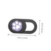 ARTIBETTER Webcam Cover for Slide Blocker 6pcs Webcam Privacy Cover Paw Pattern Design view 2